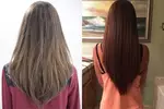 Длинные волосы углом фото
