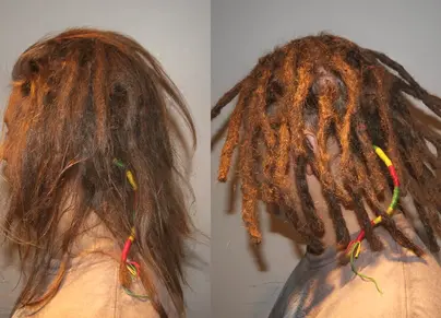 Волосы после дредов фото до и после