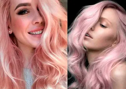 Светло розовый цвет волос фото