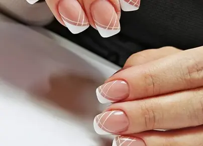 Дизайн ногтей френч белый фото новинки