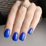 Ногти дизайн 2023 синие фото