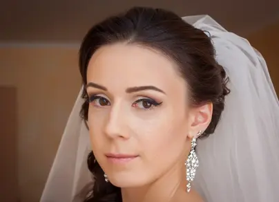 Макияж невесты карие глаза фото