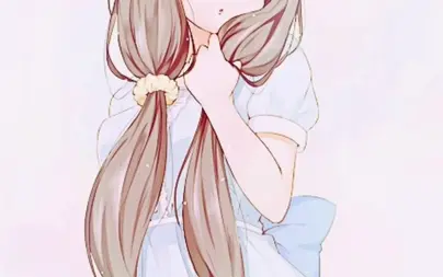 Картинки аниме русые волосы