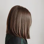 Коричневый цвет волос каре фото